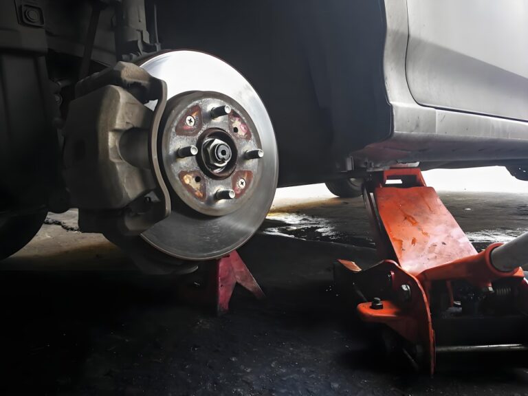 Wheel hub bearing replacement